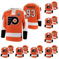 Wholesale Philadelphia Flyers Stanley Cup Playoffs Oskar Lindblom Claude Giroux Carter Har Jakub Voracek Sean Coutur Jersey Hoodie