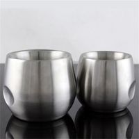 Wholesale Stainless Steel Anti Scalding Coffee Cup Double Deck Thickening Water Mug Simple Fashion Milk Tumbler Hot Sale gs Ww