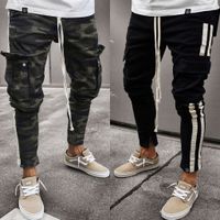 Puimentiua Femme Pantalon Cargo Sport Jogging Stretch Pantalon de Surv/êtement Taille Haute avec Poches Lat/érales Grande Capacit/é