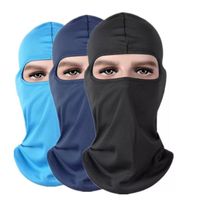 Wholesale Outdoor Hats Protection Full Face Micro Fiber spandex Balaclava Headwear Ski Neck Cycling Motorcycle Mask hood masks
