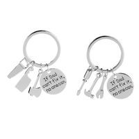 Wholesale quot If Dad Can t Fix It No One Can quot Hand Tools Keychain Daddy Key Rings Gift for Dad Fathers Day Father Key Chain Accessories DC0064