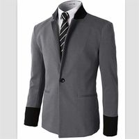 Wholesale 2018 On Sale Grey Satin Coat One Button Dark Back Vent Mans Suit Separates Classic Fit Wedding Suits Tuxedos Custom Mens Suits Jacket