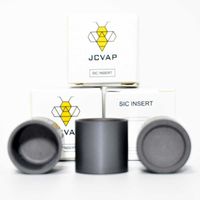 Wholesale On back order th September JCVAP Silicone Carbide SIC V3 Insert Bowl for Atomizer Replacement Wax Vaporizer Coilless Technology