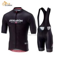Wholesale Tour De ITALIA Men Clothing Cycling Clothes Kits Summer Short Sleeve Bib Shorts Quick dry Racing Set Italy