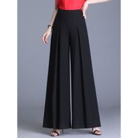 chiffon trousers plus size