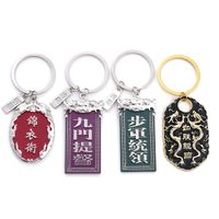 Metal Tourism Souvenirs Such As I Personally Nine Door Governor Waist Brand Creative Key Chain Rings
