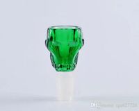 Wholesale Glass Bongs Blister Ghost Head Oil Burner Water Pipes Glass Pipe Rigs Smoking