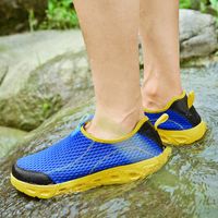 Wholesale Discount sale men Slip On running shoes Summer Breathable Wading shoes Designer trainers sneakers Homemade brand Made in China