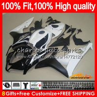 Glossy White INJECTION Fairing Bodywork Kit Fit CBR600RR 2009-2012 25 CC