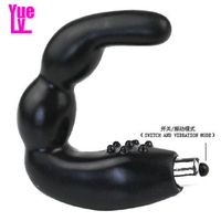 Wholesale YUELV C Shape Anal Sex Toys For Men Gay Prostate Massager Anal Vibrator Male Masturbator For G Spot Stimulate Prostate Massage Products