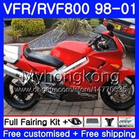 Wholesale Body For HONDA Interceptor Glossy red top VFR800R VFR800RR HM VFR800 VFR RR VFR RR Fairing kit