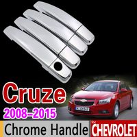 FOR CHEVY CRUZE 2008 09 2010 11 2012 2013 CHROME GAS TANK FUEL DOOR COVER
