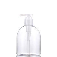 Wholesale Hot Sale ml ml PET Clear Plastic Empty Shampoo Shower Gel Hand Sanitizer Pressure Pump Bottles