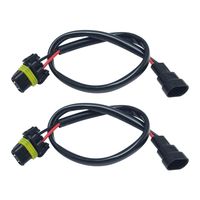 5 Kit 2 Pin Way Auto wasserdichte elektrische Anschlussstecker mit Draht AWG CL