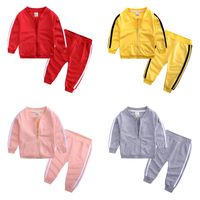Wholesale baby Clothing Sets tracksuit Toddler Tracksuits Kid Sweat Suit boy Sports Activewear Girls Outfits casual suits clothes boys A3589