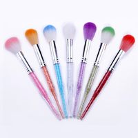 Wholesale Colorful Nail Tools Brush Remove Dust Powder For Acrylic Nails Nail Art Dust Cleaner Nail Brush Fast Shipping F3196