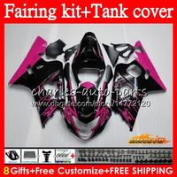 Wholesale Body Tank For SUZUKI Pink sale GSX R600 GSXR GSXR600 CC NO GSXR CC K4 CC GSX R600 GSXR750 Fairing
