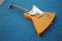 Wholesale New yellow strings James Hetfield electric guitar glossy metallic team used guitar rosewood fretboard