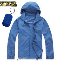 Womens Sun-protective Coat Hooded Anti-UV Top Cycling Beach Jacket Breathable