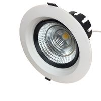Wholesale 25W watt Round COB Led DALI Ceiling Downlight V V Dimmable Recessed Down light Fixture