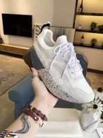Wholesale Best Quality Mens Women Sneakers cheap real leather off comfortable casual fashion white italy ace bee dress shoes