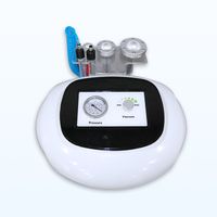 Wholesale facial lymphatic machine with two glass probes stretch mark treatment vacuum machine with facial and body massage suction cupping