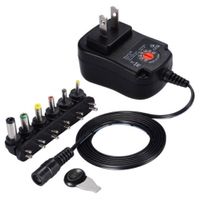 Wholesale 3V V V V V V V A A AC DC Adapter Adjustable Power Supply Universal Adaptor Charger for LED Light Bulb LED Strip