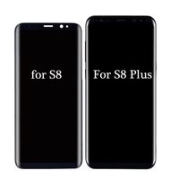 Wholesale Original LCD For Samsung Galaxy S8 Lcd Display for Galaxy S8 plus G950 G950F G955fd G955F G955 With Burn Shadow With Touch Screen Digitize