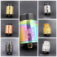 Wholesale 528 Custom Goon V1 RDA Atomizers clone with mm Diameter Colors for Thread Vape Mods Vaporizer High quality DHL