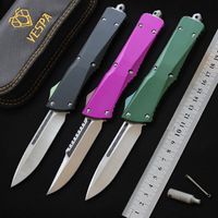 Wholesale VESPA knife Automatic EDC S35VN blade Aluminum Handle pocket knifes hunting knives survival Tactical Combat gear outdoor camping folding cs go kitchen tool