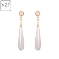Wholesale XZP Ear Cuff Gold Pearl Beaded Clip on earrings Without Piercing For Women Fashion Jewelry Earring Cuffs Hook No Pierced no hole