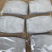 Wholesale PM2 Mask Filter Layers Kid Adult Fresh Air Mask Filter Replacements Filter Pad Respirator Replacement for Mask LJJP61