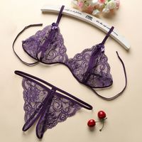 Sujetadores Para Mujeres Invisible Push Up Bra Set Ropa Interior Encaje Bralette Lenceria Sexy Femme Sheer Bra Sin Cables Intimates Sexy Bralette