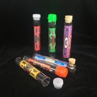 Wholesale 20 mm DANKWOODS mini glass bottle include OEM stickers and Colorful sealing Wax Dankwoods Packwoods Roll packaging For dry herb hash