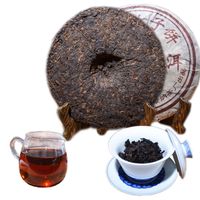 Wholesale Preference g Ripe Puer Tea Yunnan Treasure Collection Royal Puer Tea Cake Organic Natural Pu er Oldest Tree Cooked Puer Black Puerh