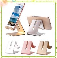 Wholesale Universal Mobile Phone Tablet Desk Holder Aluminum Metal Stand For iPhone iPad Mini Samsung Smartphone Tablets Laptop MQ30