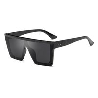 Wholesale new modern stylish men sunglasses flat top square glasses for women fashion vintage sunglass oculos de sol