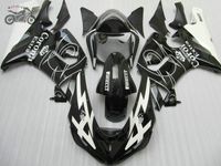 Wholesale Full set ABS fairings kit for Kawasaki ZX6R Ninja ZX636 ZX R ZX R black corona motorcycle road sport fairing