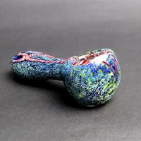Wholesale New Arrival Pyrex Oil Burner Pipes Spoon Glass Pipes Hand Pipe Glass Smoking Pipes Tobacco Dry Herb for Silicone Bong Glass Bubbler