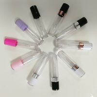 Wholesale Cosmetic Round Lipgloss Packaging Containers Unique Clear Lip Gloss Tubes Empty Lipgloss Tube Bottle Container Travel Bottles