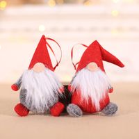 Wholesale New Christmas Doll Ornaments Plush Tomte Doll Decoration Home Wedding Xmas Party Decor for Kid Red Xmas Tree Ornament