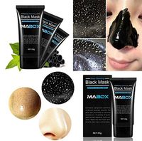 Wholesale Mabox Black Mask Peel Off Bamboo Charcoal Purifying Blackhead Remover Mask Deep Cleansing for AcneScars Blemishes Facial Mask