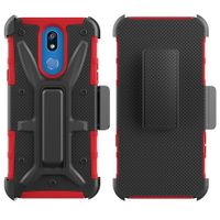 Wholesale VH Combo Holster Case for LG G8 G8S thinQ V40 X Power3 Coolpad Legacy Coolpad lllumina A Belt Clip Layer Full Body Rugged Shockproof