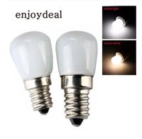 Wholesale 1PC Mini Energy Saving Refrigerator Light E14 E12 V V LED Lamp W Spotlight Bulbs Freezer Warm White White Light