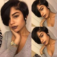 Black Natural Hair Cut Online Shopping Natural Pixie Cut Black