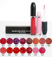 Wholesale Best quallity New Hot Makeup Retro Matte Liquid Lips Lip Gloss ML Color High quality DHL shipping Gift