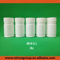 Wholesale 100 ml cc g HDPE White Empty Pharmaceutical Capsule Container Plastic Pill bottles with Screw Caps aluminum Sealers