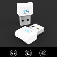 Wholesale Bluetooth adapters USB Dongle Adapter Computer Audio Launcher Receiver PC Laptop High Speed Wireless Transmitter Support multi devices
