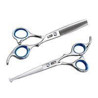 Wholesale Safety Hair Scissors Professional Stainless Steel Blunt Tip Scissor Hairdressing Grooming With Rounded Tips Safe For Baby