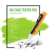 Wholesale Electric Test Pen Socket Wall AC Power Outlet Voltage Detector Sensor Tester LED Light Voltage Indicator V Worldwide Shop
